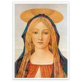Открытка «Дева» Мастерская Сандро Боттичелли