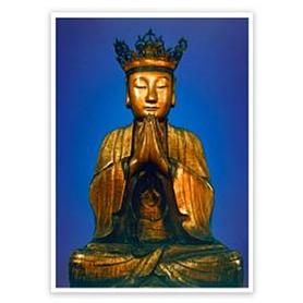 Открытка «Коронованный Будда»