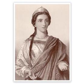 Открытка «Порция» Худ. Джон Уильям Райт, Уильям Генри Эглтон