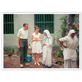 Открытка «Посланники с Матерью Терезой Калькуттской»