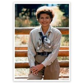 Открытка «Элизабет Клэр Профет на Ранчо Ройял Титон»