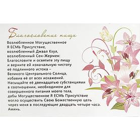 Магнит «Детское благословение пищи» 10×10