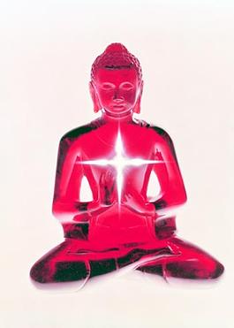 Открытка «Будда рубинового луча»