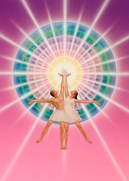 Открытка «Близнецовые Пламена»