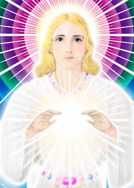 Открытка «Великий Божественный Направитель» Худ. Чарльз Синделар